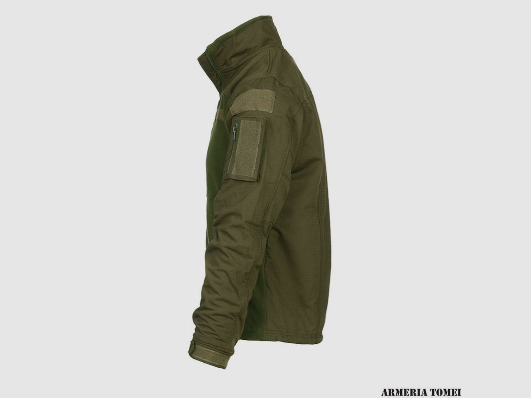 FOSTEX – KOMBAT FLEECE-JACKE GRÜN, Bild 2 von 3