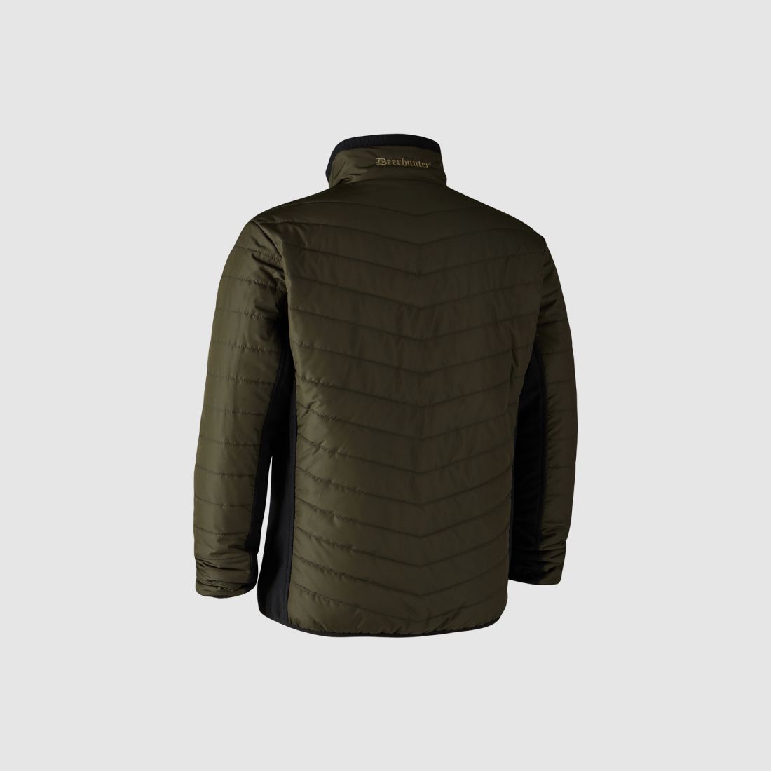 Deerhunter Herren Jacke Moor wattierte Jacke mit Softshell Adventure Green