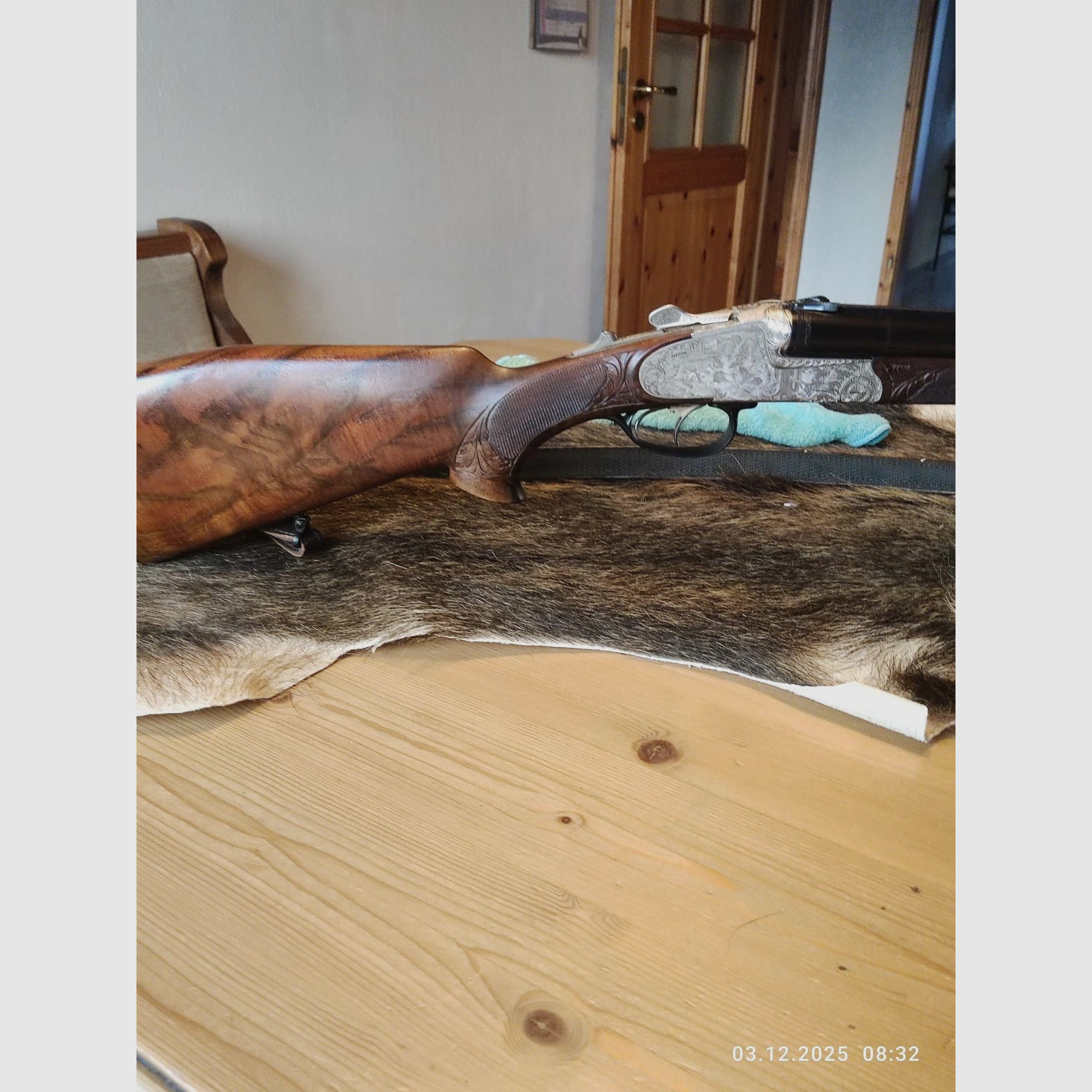 Fucile doppietta Merkel 12/70