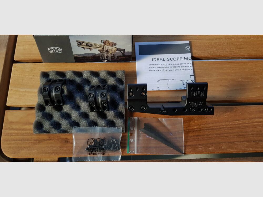 Spuhr SP-3026, für 30mm Mittelrohr