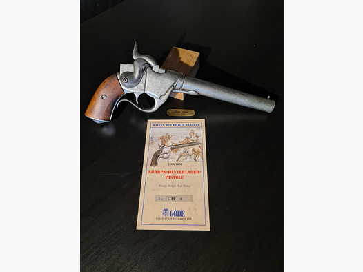 Pistolet z tylnym załadunkiem Sharps 1852
