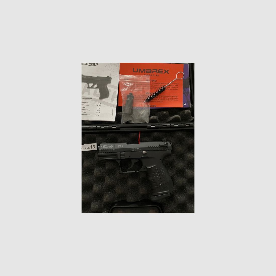 Walther Schreckschuss Pistole P22