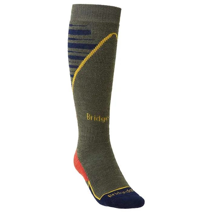 Warm men's ski socks BRIDGEDALE Ski Midweight+ Merino