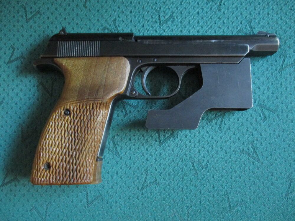 Pistola sportiva Olympia-TT replica di Norinco con peso della canna Olympia