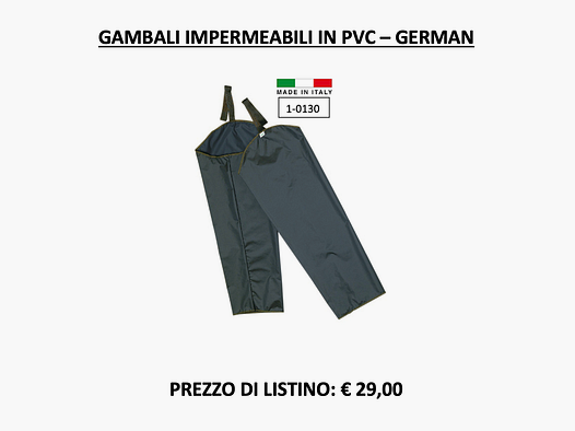 DEUTSCH – GAMBALI WASSERDICHT NYLON PVC