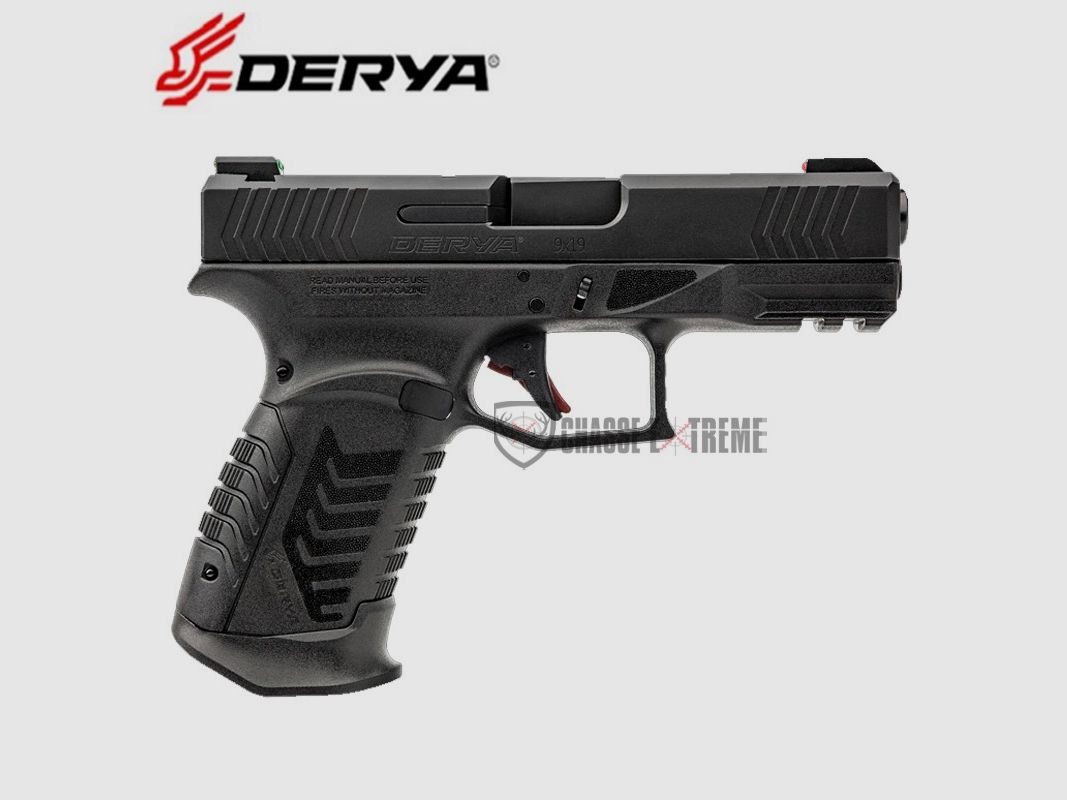 Pistole DERYA DY9 mit Optic Ready Kal 9x19 Schwarz