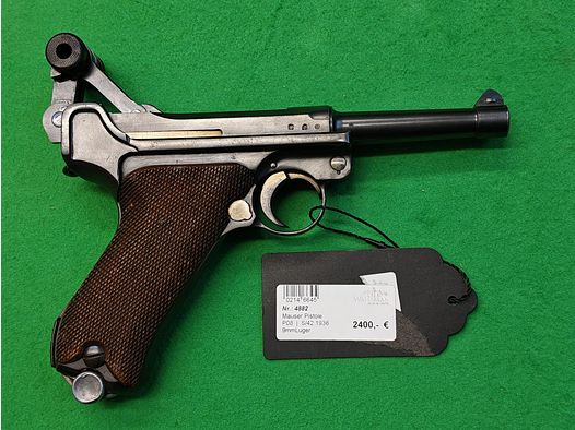 Mauser P08 9mmLuger S/42 1936