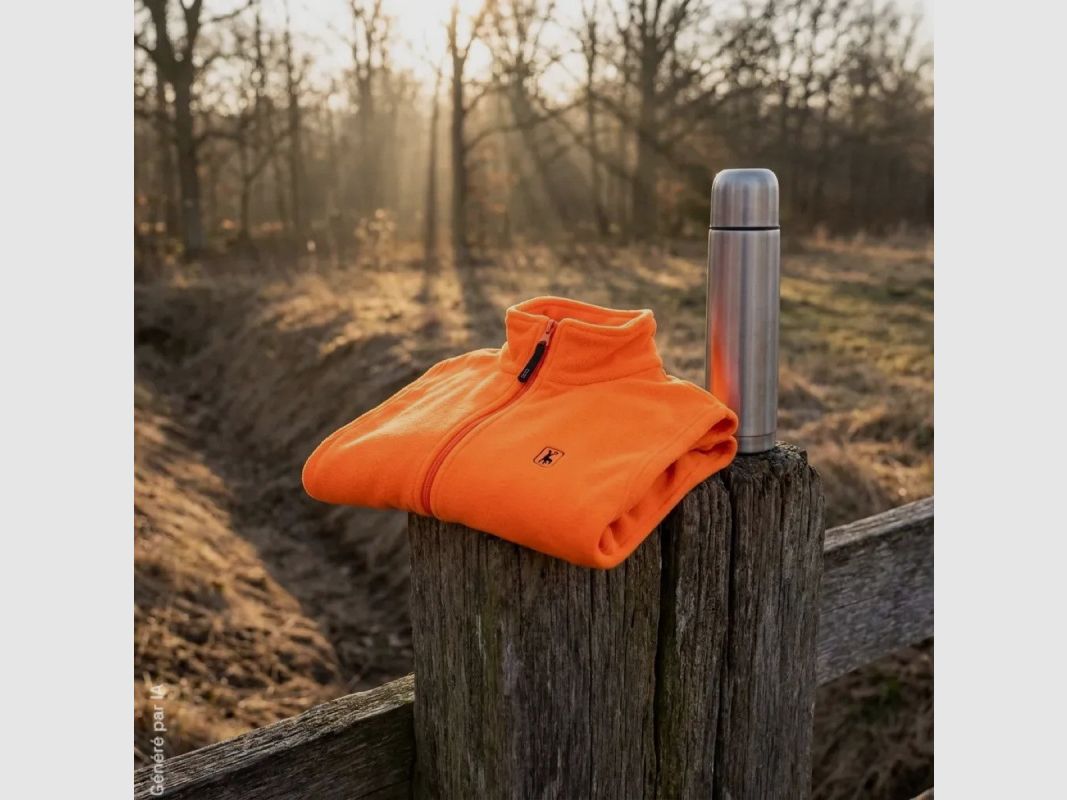 Fleeceweste Deerhunter Atlas Light orange ohne Ärmel, Bild 6 von 7