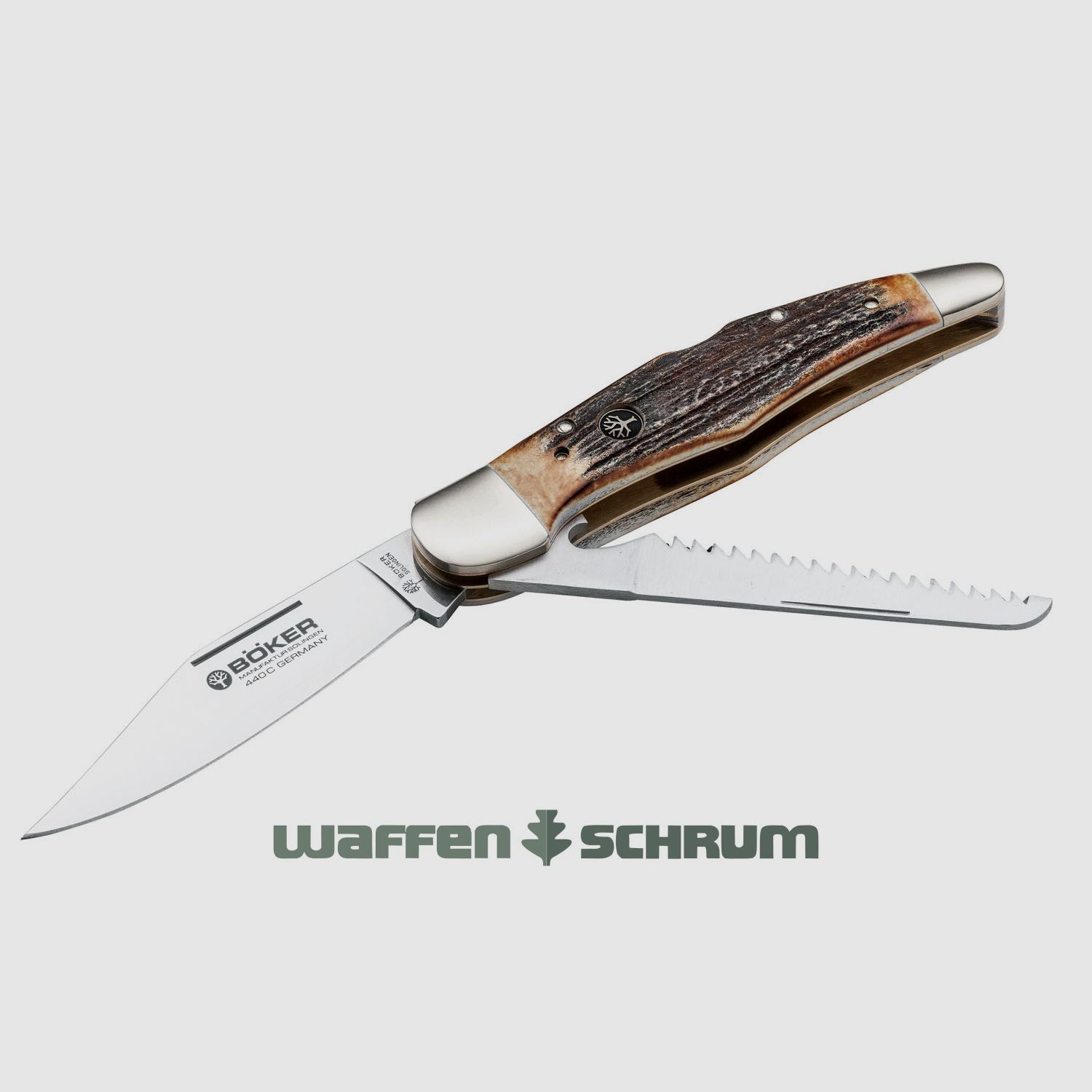 Böker jachtmes Duo met zaag