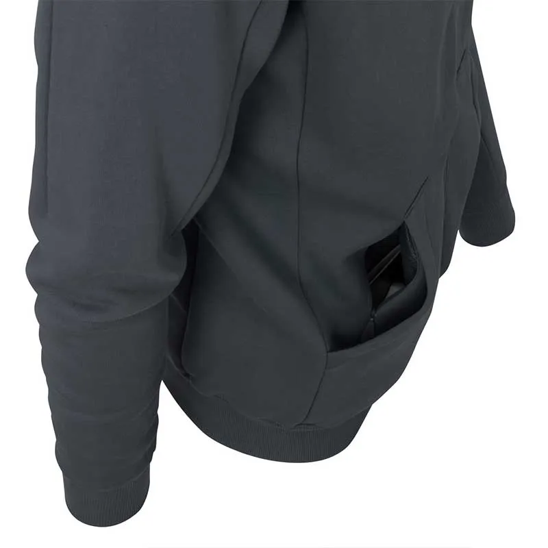 Helikon-Tex - Bluza Urban Tactical Hoodie Lite (FullZip)® - zielona, zdjęcie 3 z 6