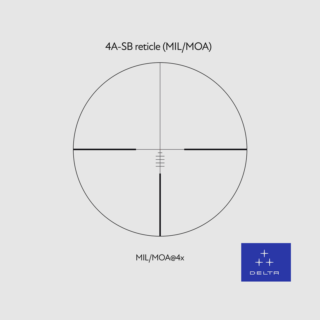 Delta Optical Titanium HD 4-24×50 4A SB MOA