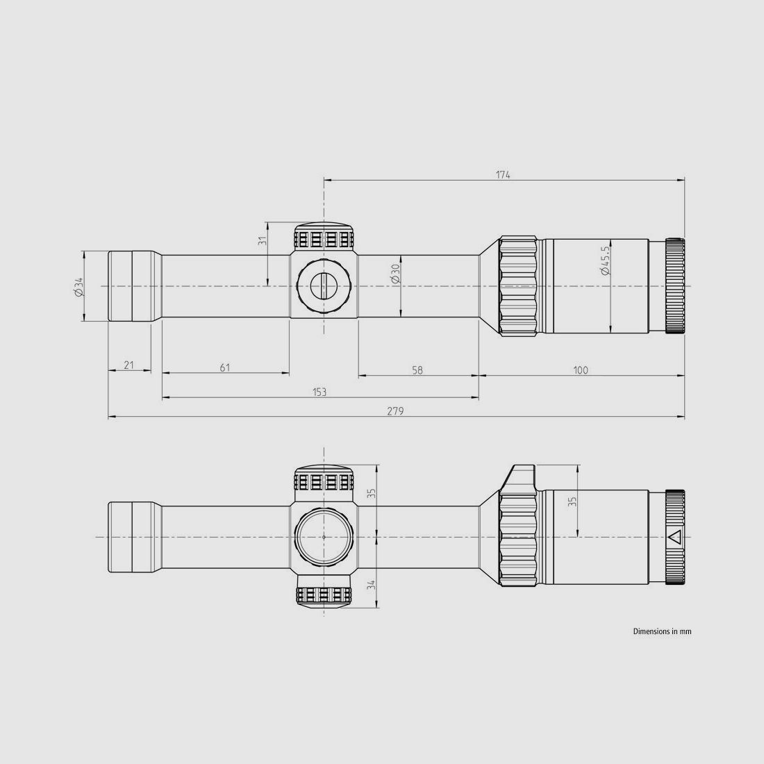 Lunette KAHLES K16i 1-6×24 3GR, image 7 sur 7