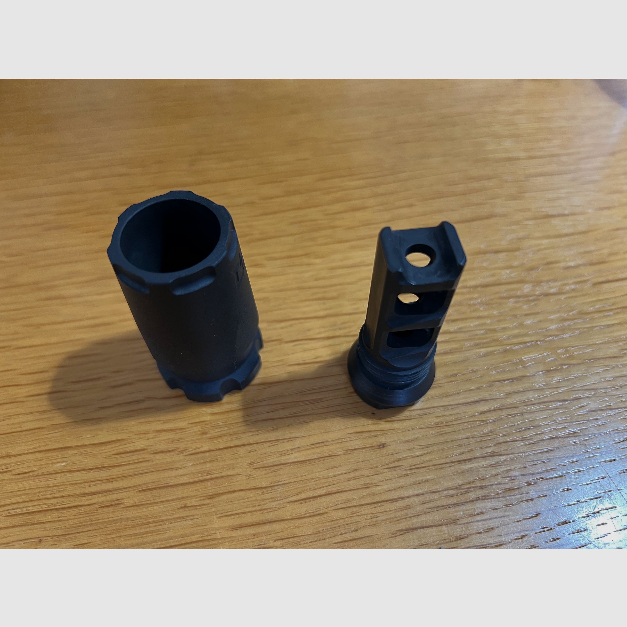 Breek Arms 2BO 2 Port Muzzle Brake .223/556 Bremse Kompensator + Blast Deflector