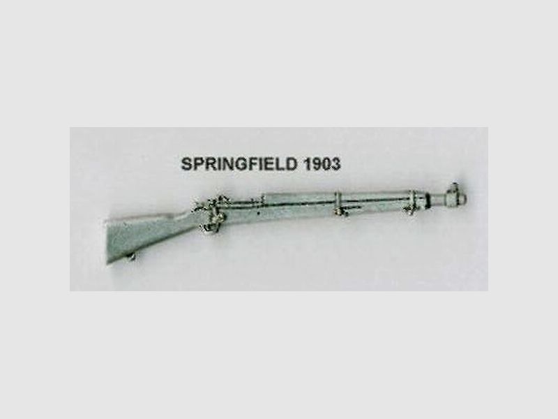 US Karabiner Springfield M1903 als Metall-Anstecker