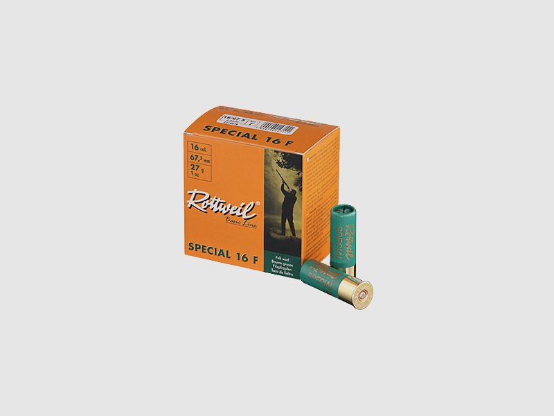 Rottweil Special 16 F 16/67.5 3.0mm - 25 pcs.