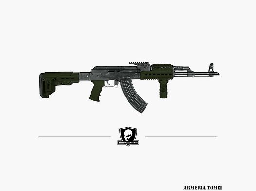 S.D.M. – CARABINA AK-47 SPETSNAZ LIMITED SERIES OD GREEN CAL. 7,62X39MM