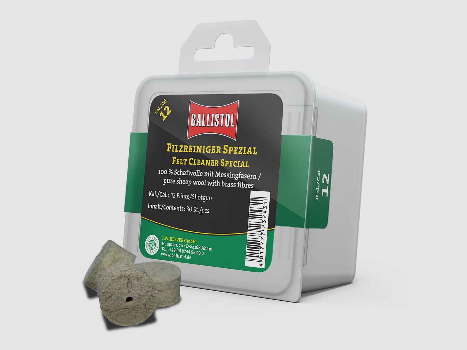 Ballistol Felt Cleaner Shotgun Special - 30 pcs.