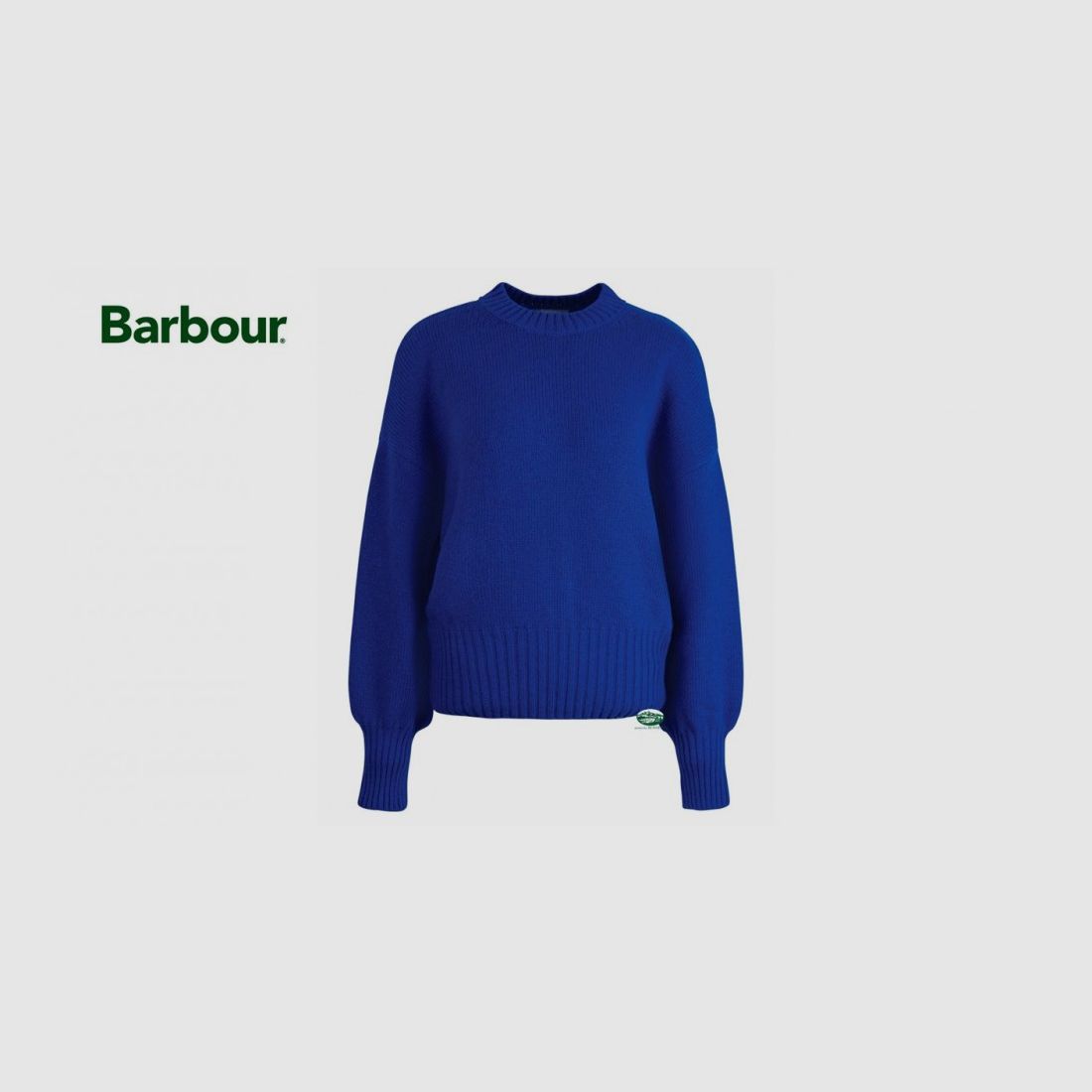 BARBOUR Women's Sweater Angelina blue, image 1 of 2