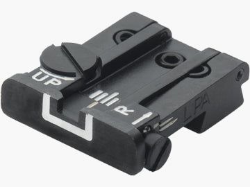 LPA TPU45CT18 verstelbare micrometer achtervisier voor Colt Government M1911A1 – Witte Omtrek