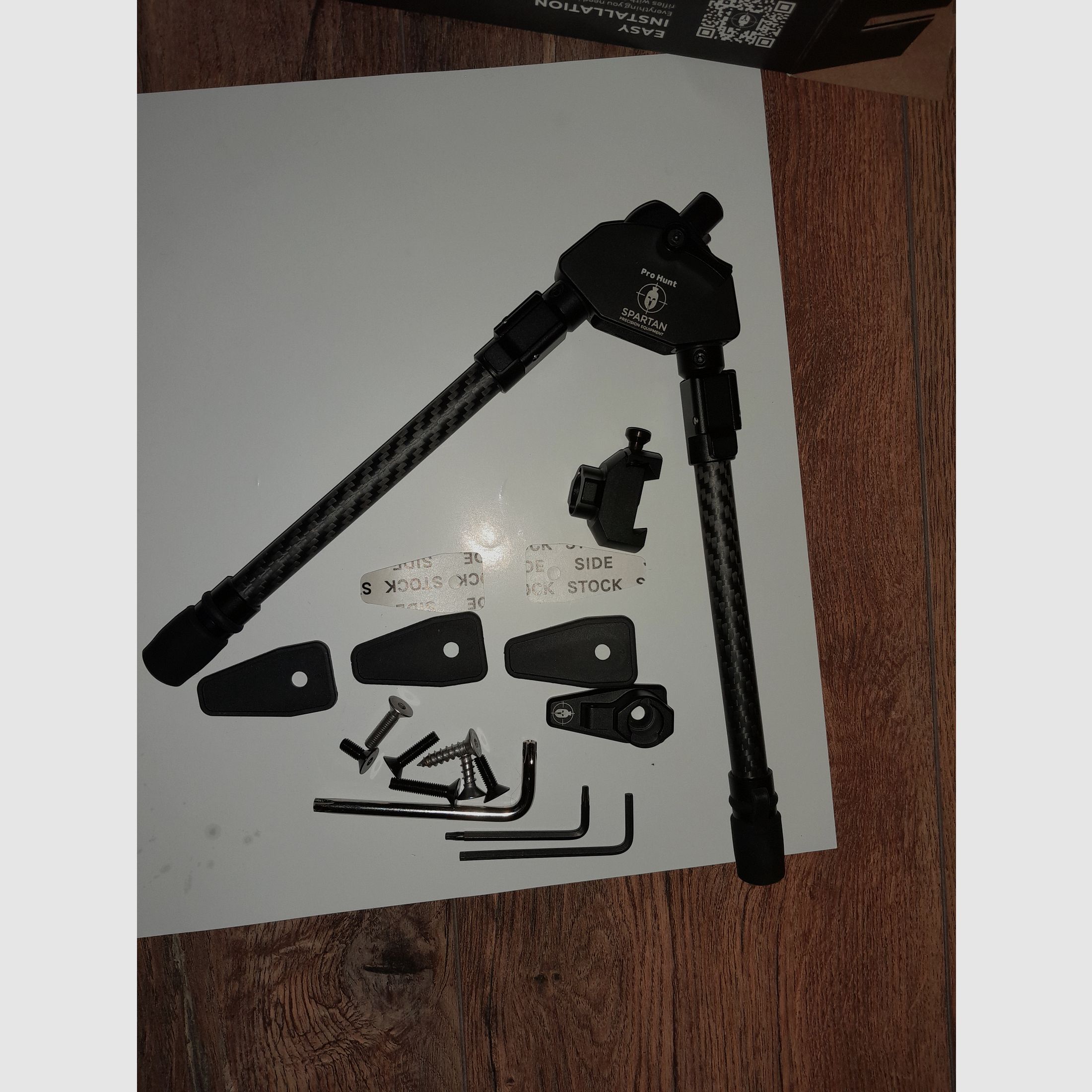 SPARTAN "JAVELIN PRO HUNT TAC" BIPOD LUNGO