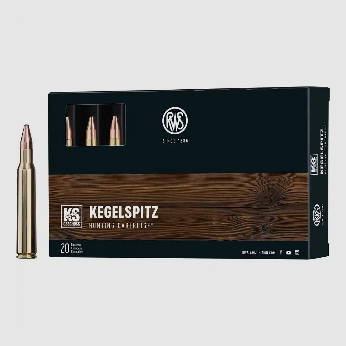 RWS RUAG	 RWS 7x64 KS 8,0g 123 gr