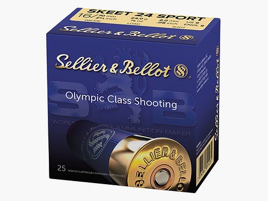 Sellier & Bellot 133272 16/70 Skeet 24 Sport 2.0mm 24g