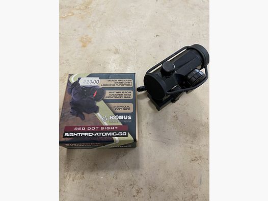 Konus red dot sightpro atomic qr usato