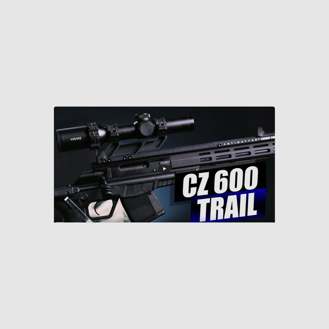CZ - Carabina a ripetizione 600 Trail in calibro 7,62x39 con Antimatters ScopeSwitch ...