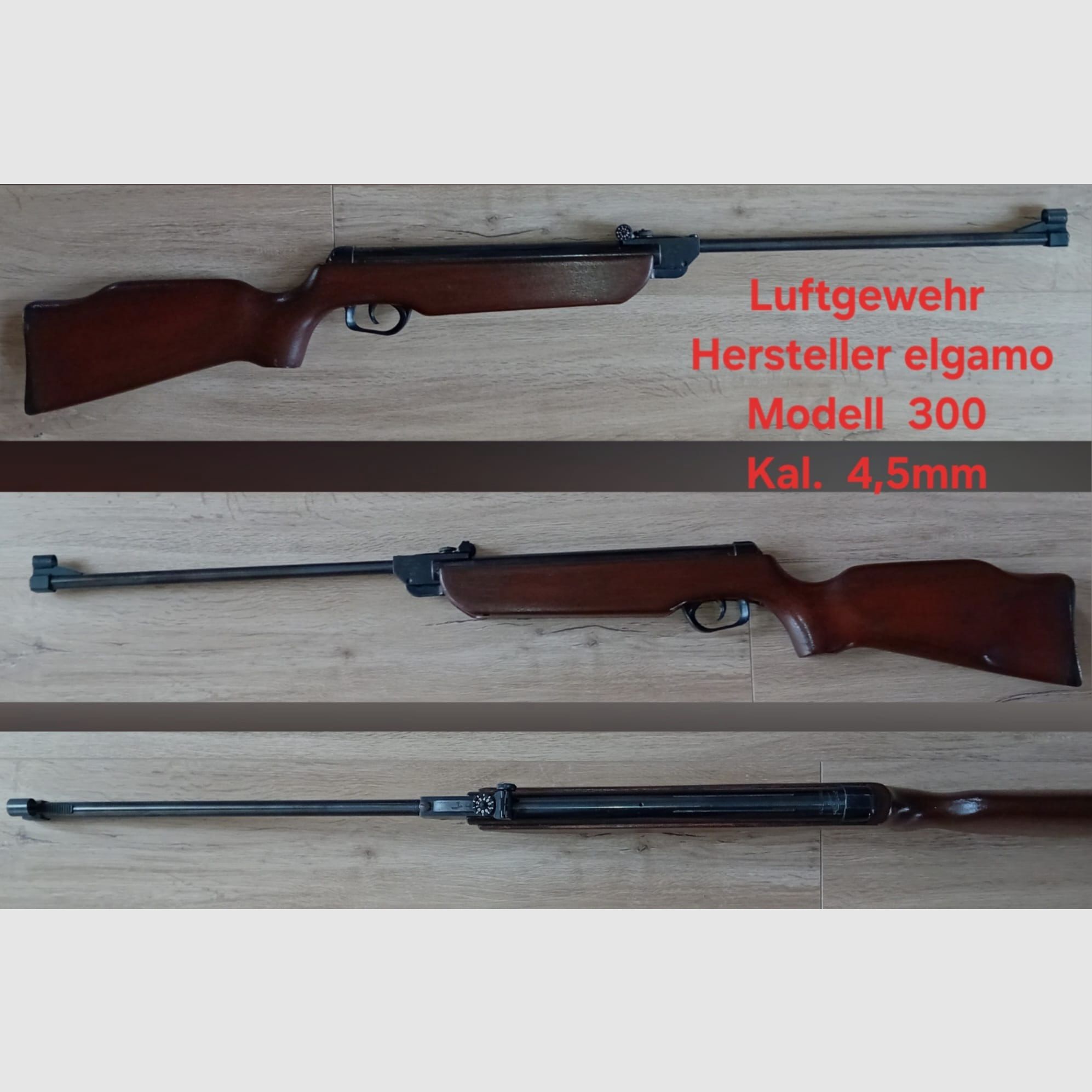 Luchtgeweer Elgamo Model 300