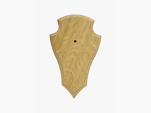 Roe deer board oak 2 - 19x12 cm light