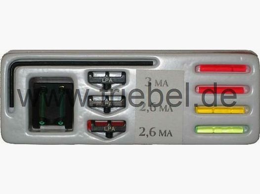 LPA Sights vizier voor sluggeweer met looprail BSS Fibre Optic