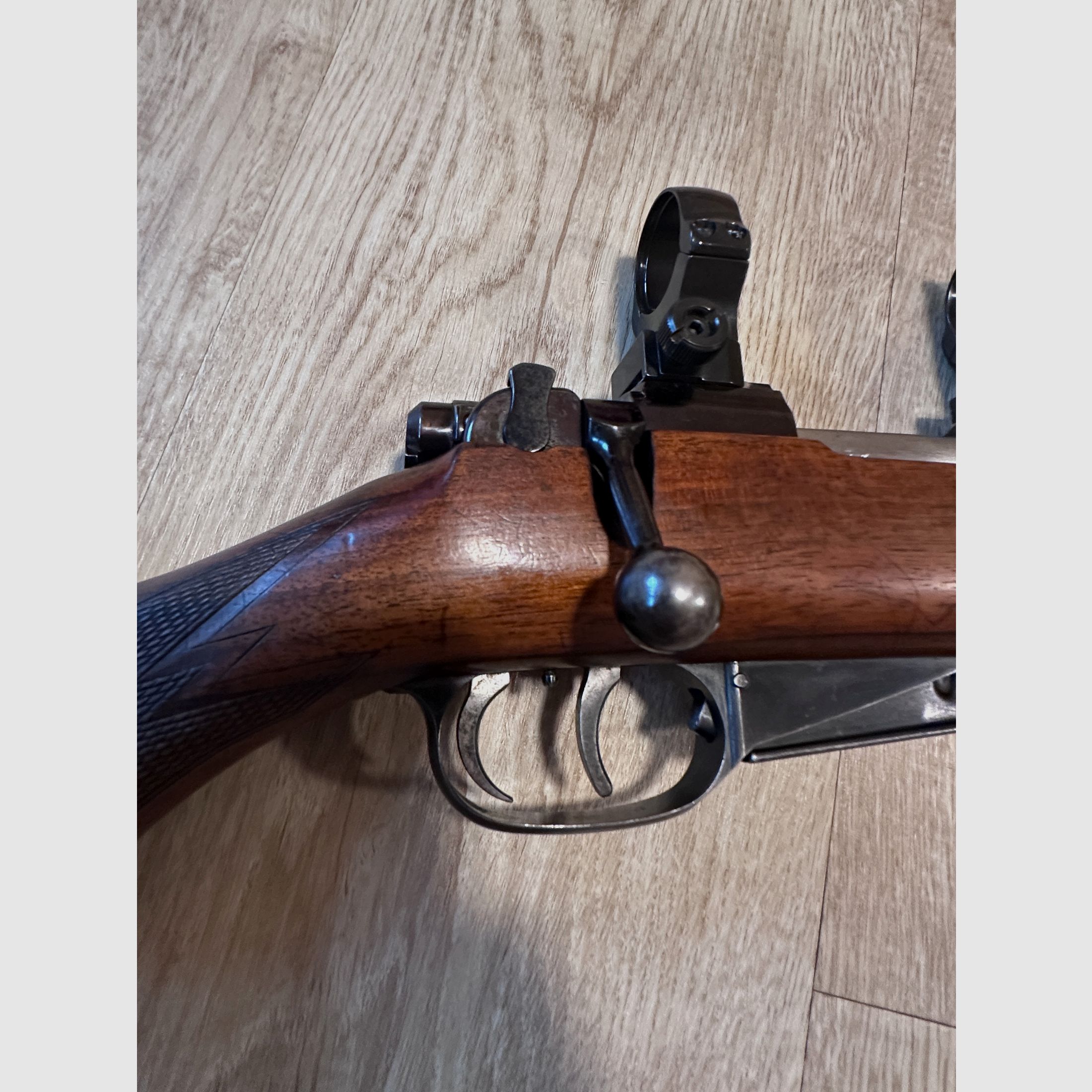 Krico Mod. 600 .222 Rem. con disparador alemán - año de fabricación 1957 - pieza de colección