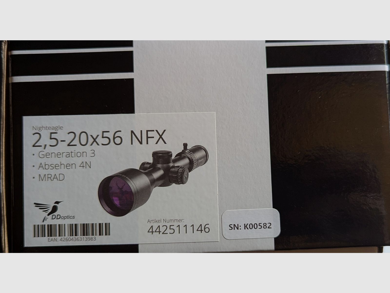 Ddoptics Nighteagle V8 2,5-20 NFX