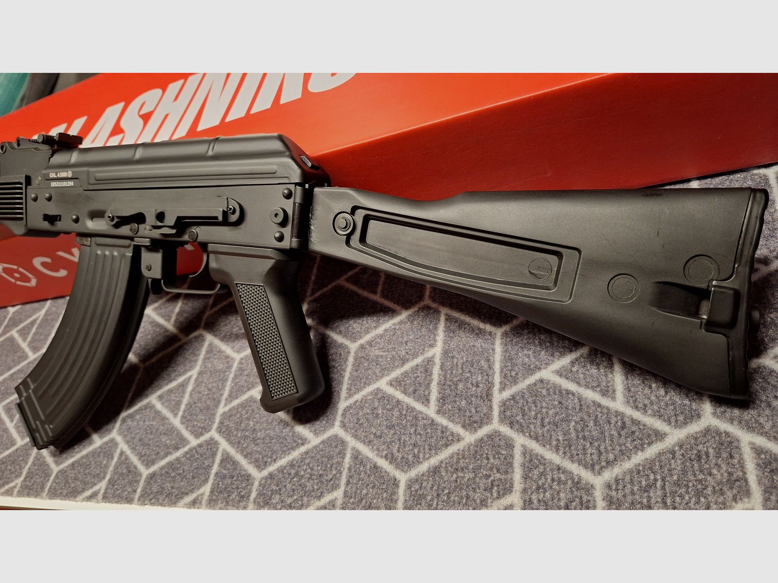 Kalashnikov AK101 G.S.G. Co2-Rifle de aire 4,5 mm-NUEVO!