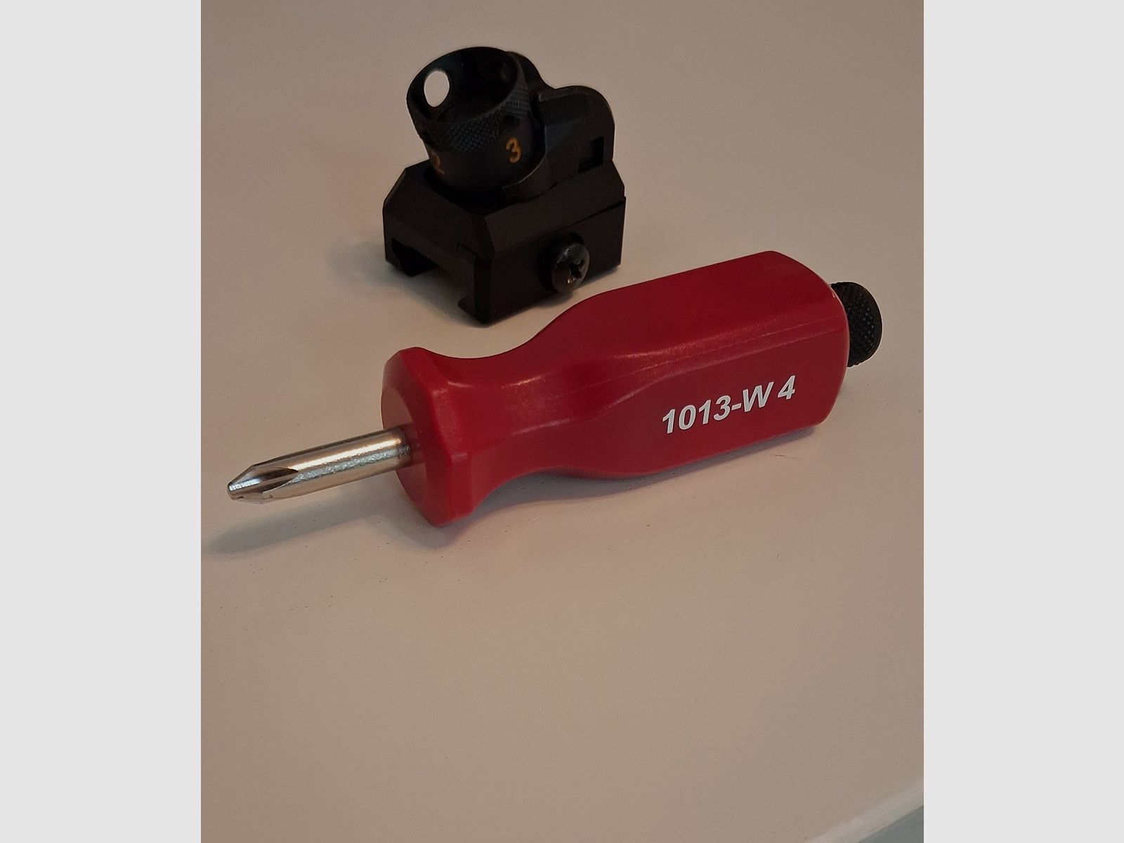 Original Heckler & Koch drum sights with sight adjuster 1013-W4