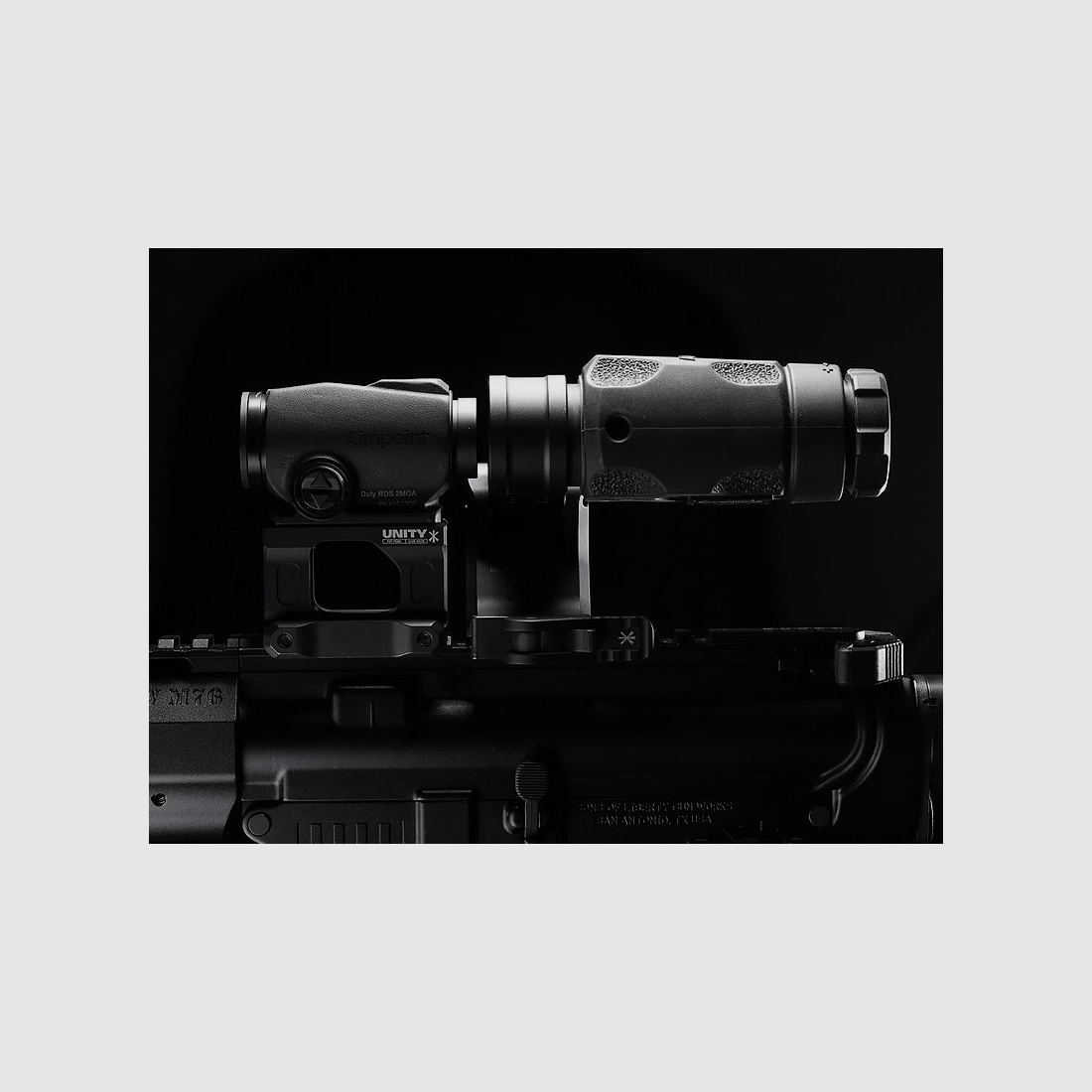 UNITY Tactical FAST AIMPOINT Magnifier-Mount Nero
