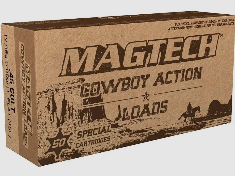 .45 Long Colt Blei-Flachkopf 13,0g/200grs. Magtech