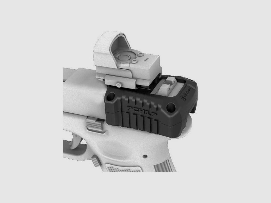 Recover Tactical PCH Slide Picatinny Rail Charging Handle für alle Glock