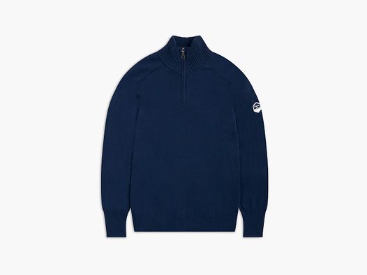 Bergans Minde Half-Zip Wollpullover Herren Navy Blue XXL
