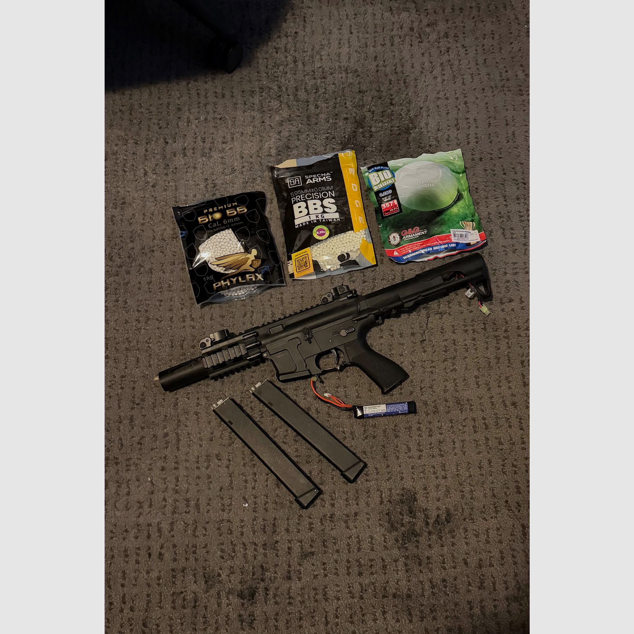 Sonderanfertigung aus 3 verschiedenen Waffen