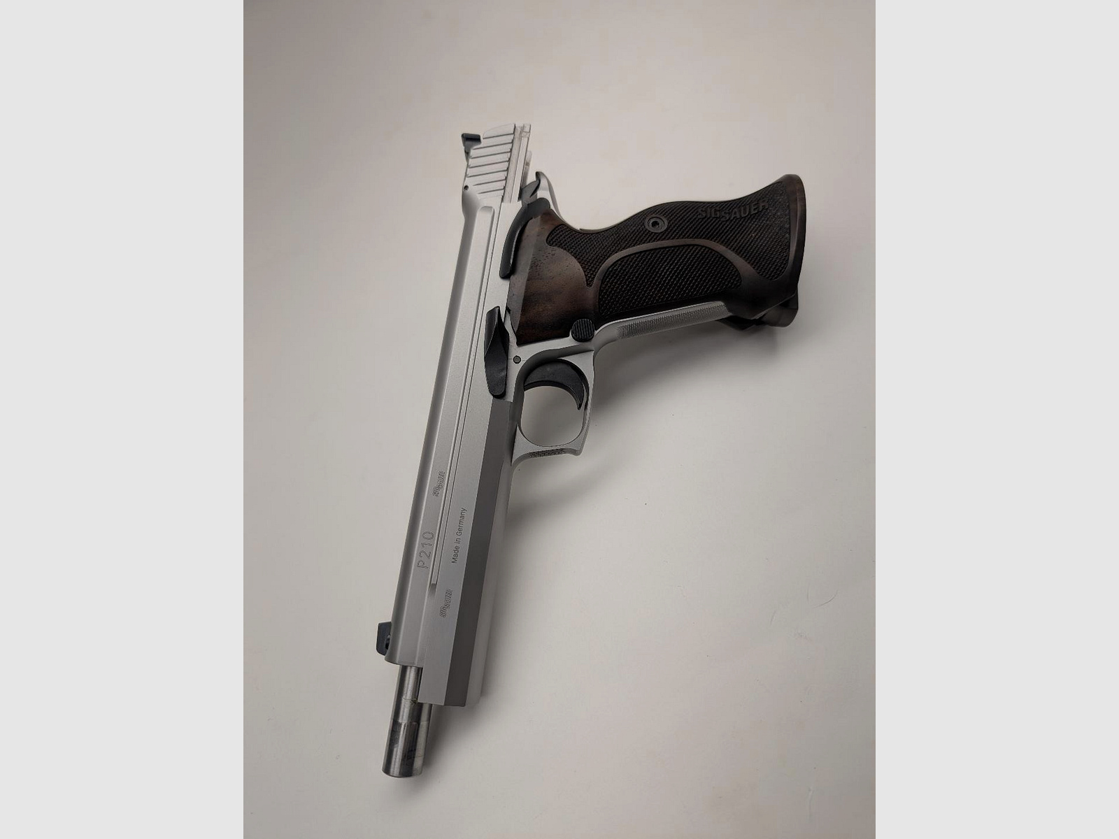 Sig Sauer P210 Super Target 6 pulgadas plata 9mm