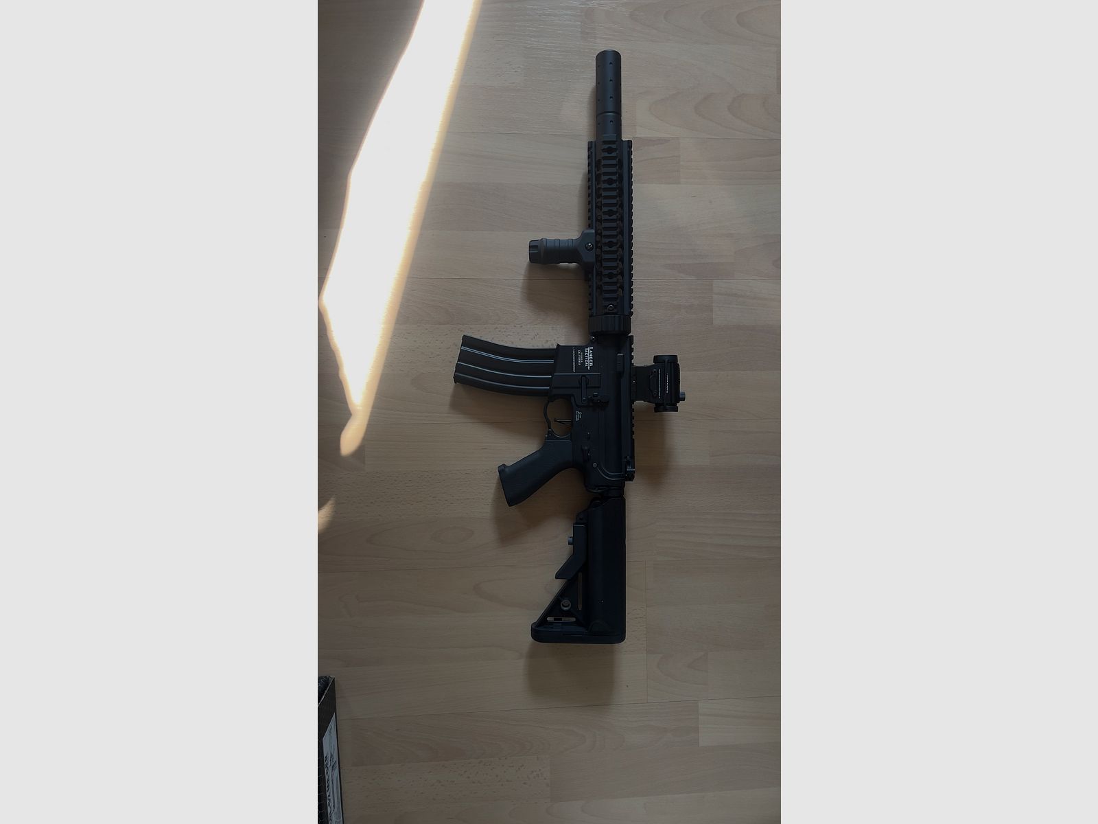 M4 SD Proline ETU+Mosfet (S)AEG, Schwarz NEUWERTIG !  Lancer Tactical 
