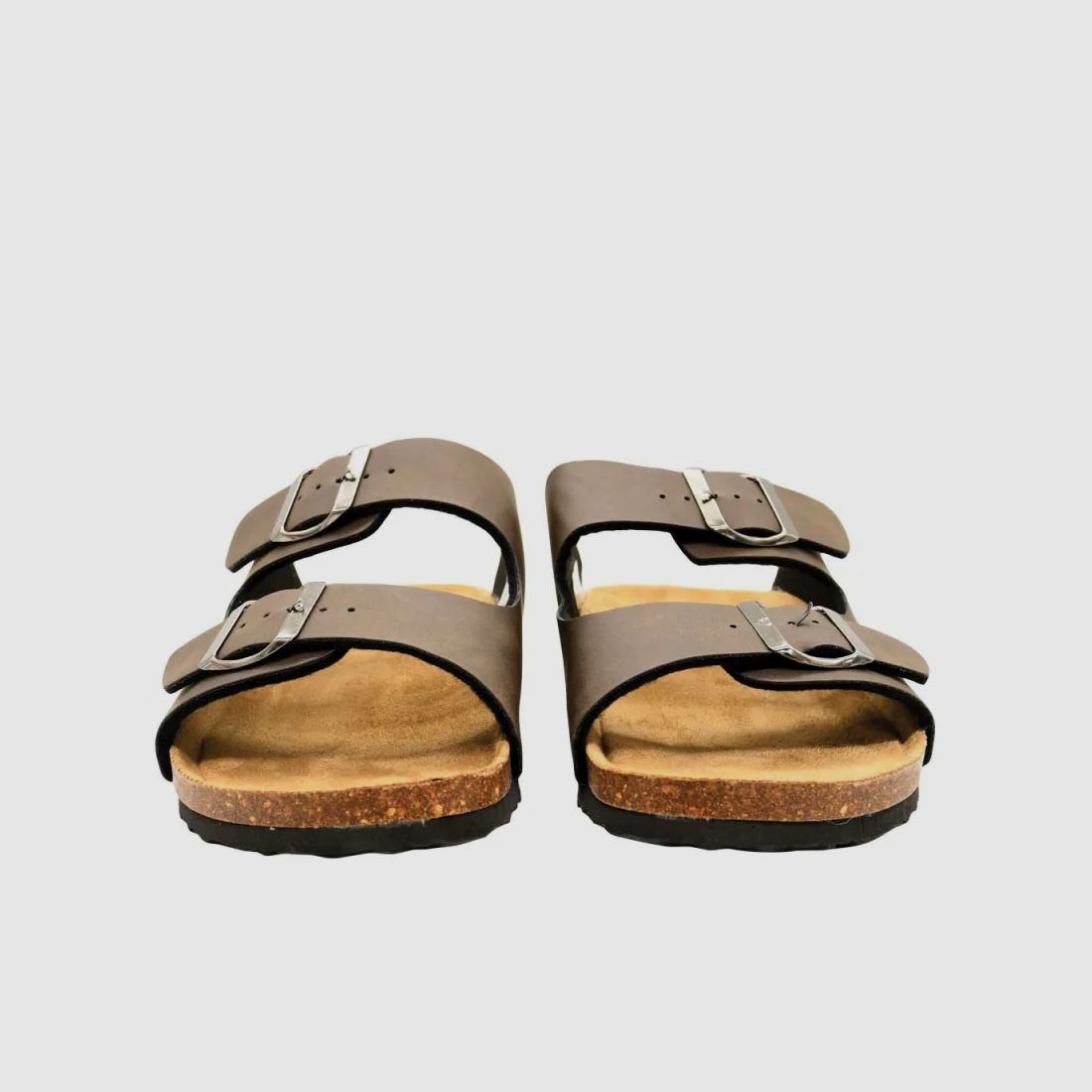 Sandalias Tristan de doble tira ajustable marrón talla 40 a 45, imagen 7 de 13