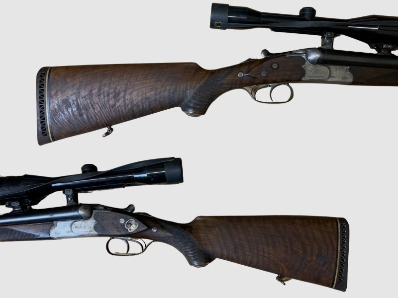 Drilling J.P. Sauer u. Sohn Kal. 8x57 IR und 16/70 ZF. Hensoldt Wetzlar 6x42