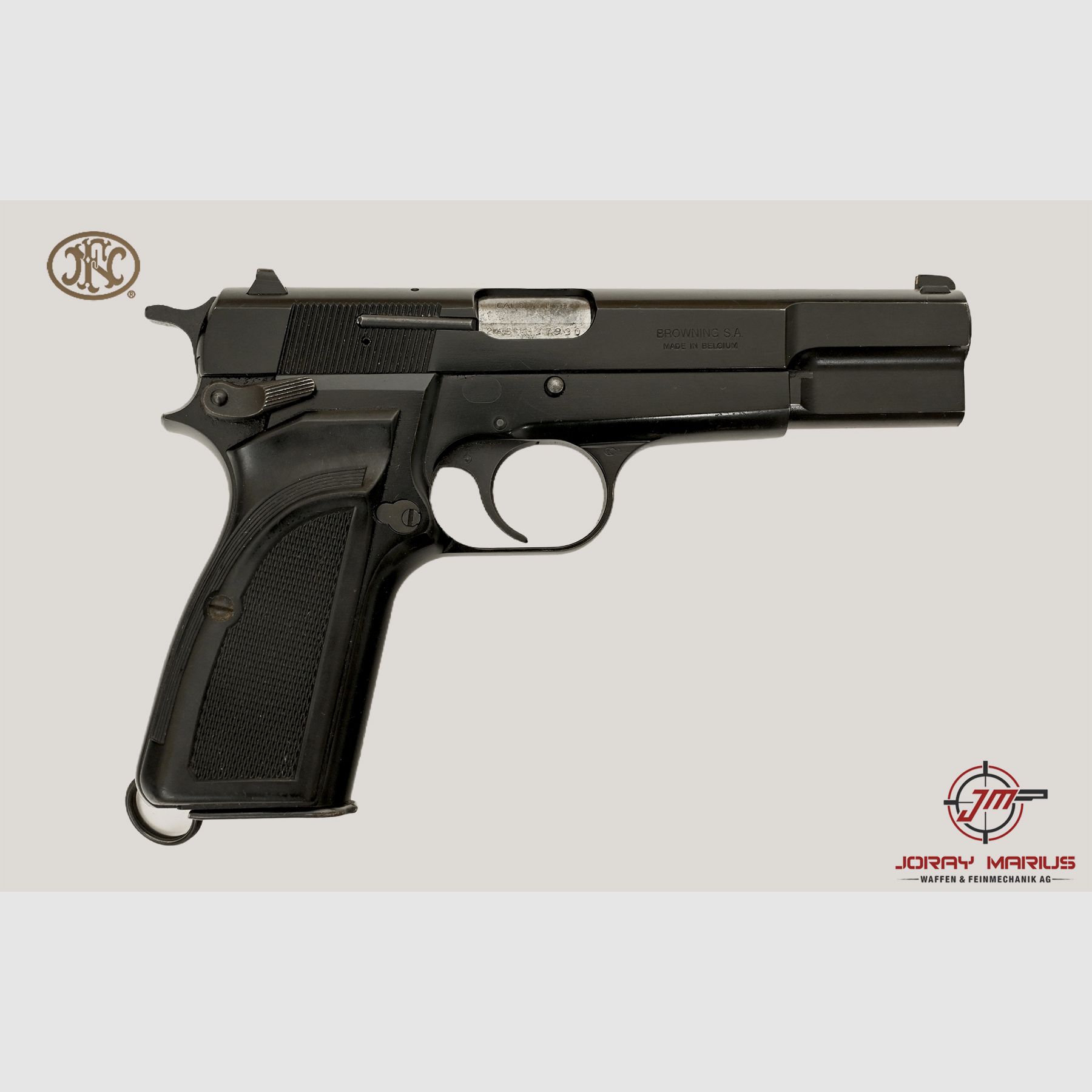 FN Browning Hi-Power HP35 9mm Para, image 1 of 2