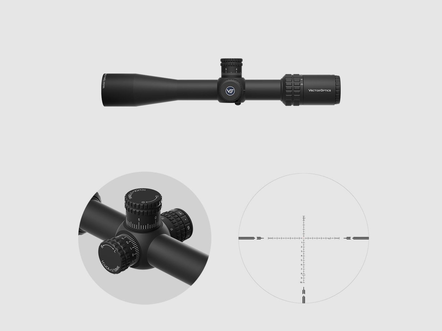 Vector Optics SCFF-49 Orion MAX 3-18x44FFP HD
