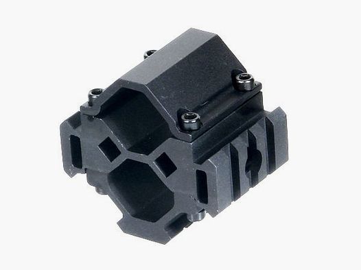 Adaptateur de canon Picatinny UTG Universal Flinten, court