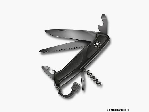 SZWAJCARSKI NÓŻ – VICTORINOX – RANGER GRIP 55 ONYX BLACK