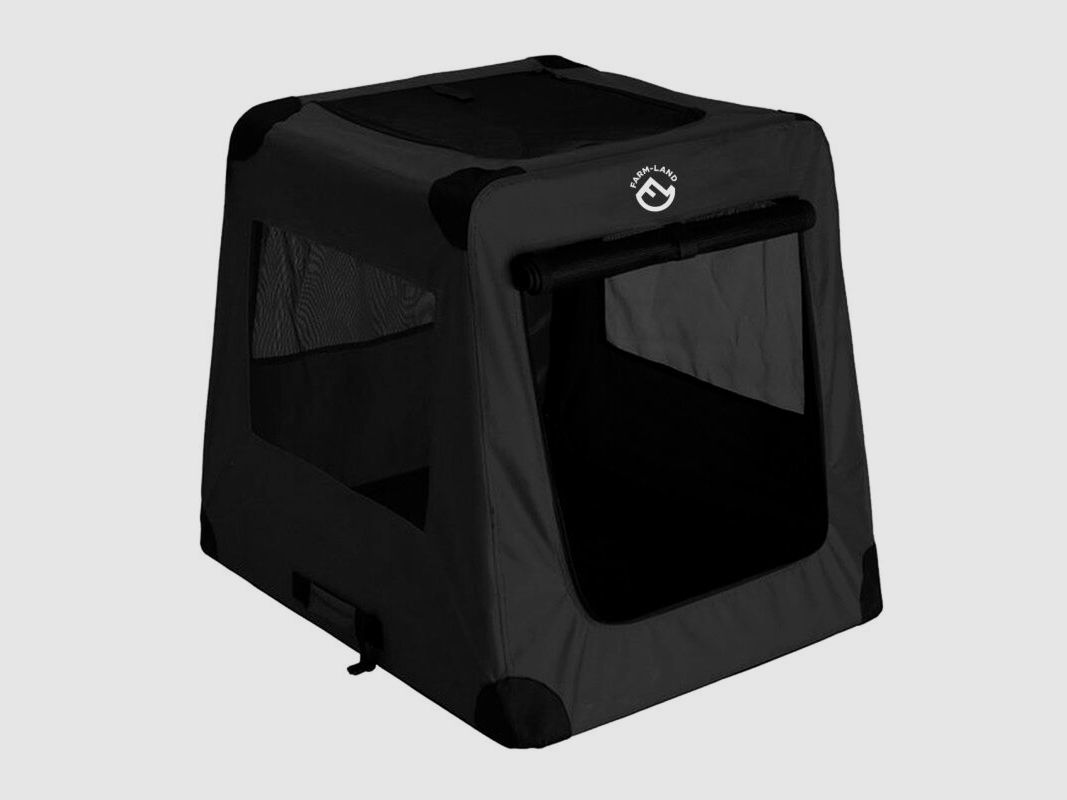 Farm-Land Autotransportbox schwarz