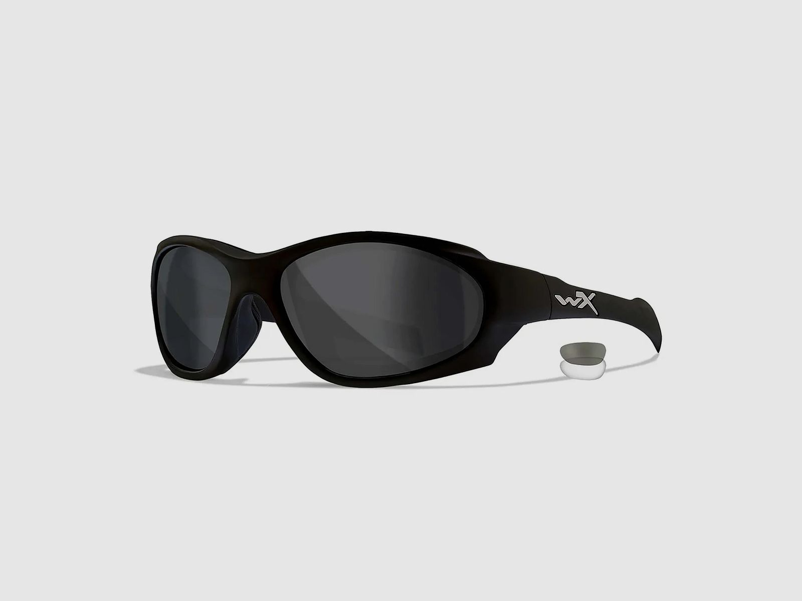 Wiley X Wiley X Schutzbrille XL-1 ADVANCED COMM - Matt Schwarz / Grau / Klar